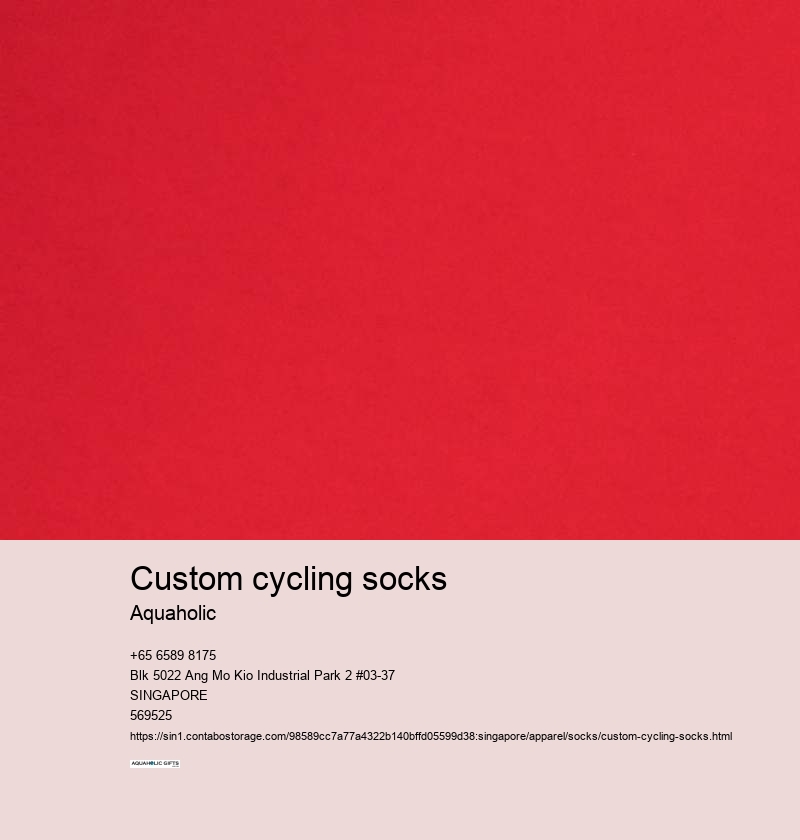 custom cycling socks