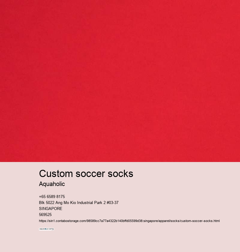 custom soccer socks