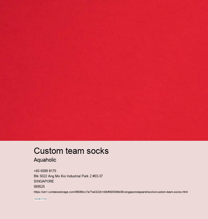 custom team socks