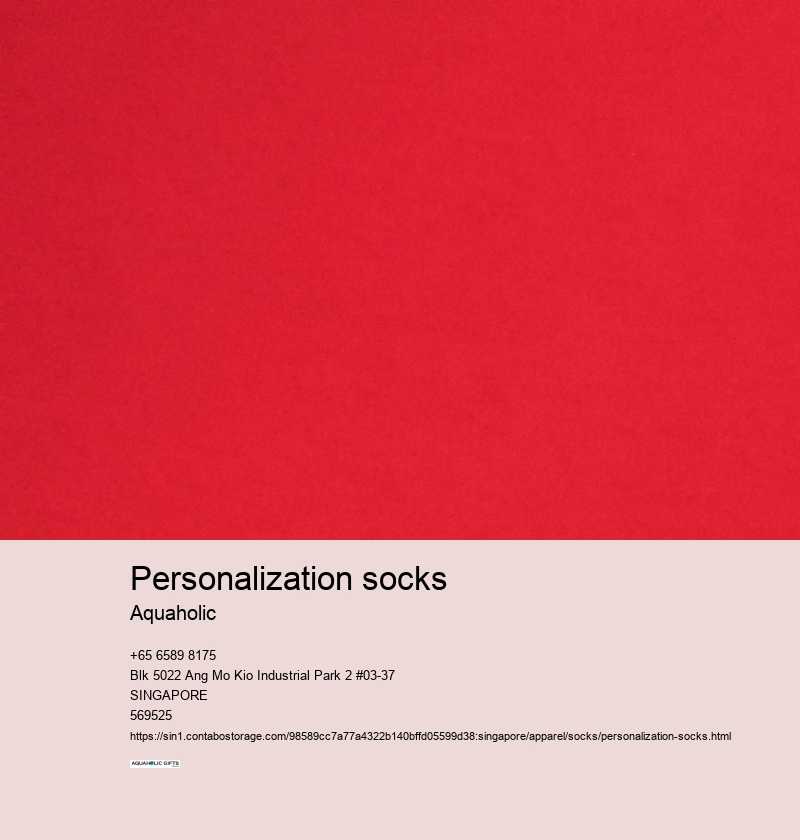 personalization socks