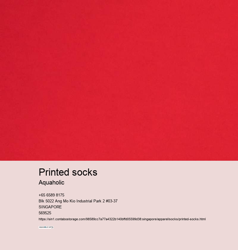 printed socks