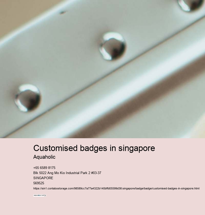 customised badges in singapore