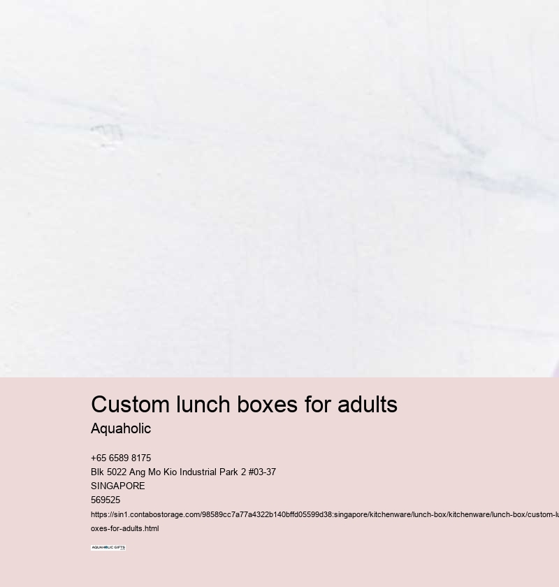 custom lunch boxes for adults