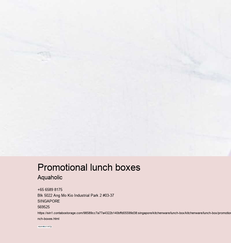 promotional lunch boxes