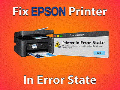How to Fix Epson Printer in Error State issue Online ?
