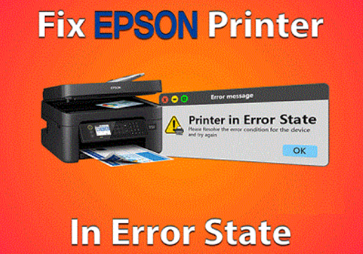 Step to Fix Epson Printer Error State issue