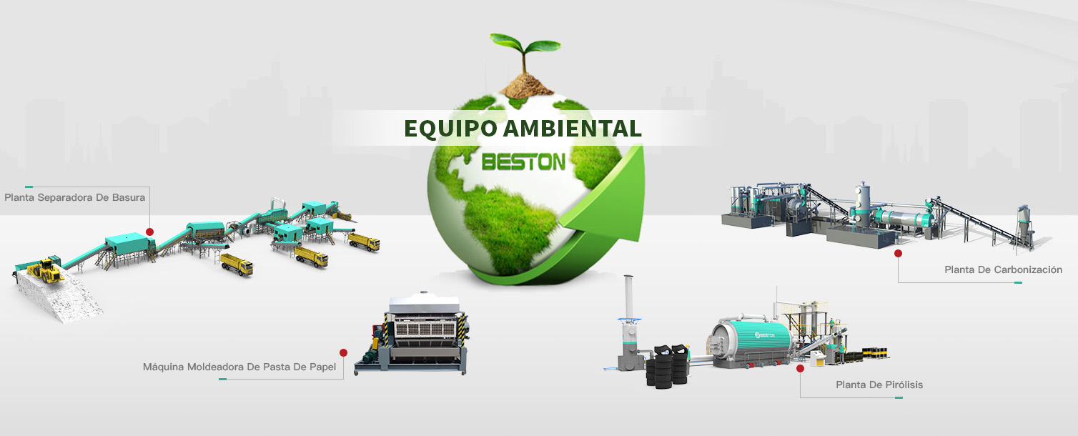 Beston Máquina De Reciclaje De Residuos Sólidos y Papeles - Beston