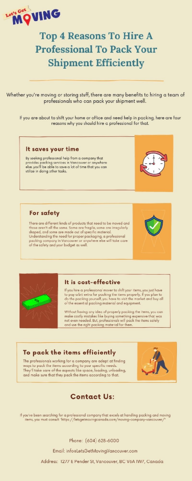 Top 4 Reasons To Hire A Professional To Pack Your Shipment Efficiently | edocr