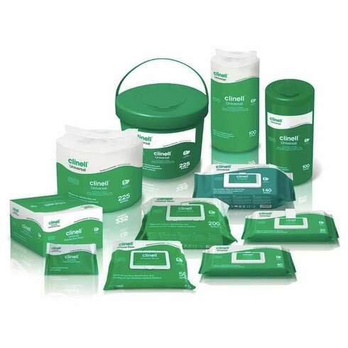 Clinell Universal Sanitising Wipes Range | Medisa.com.au