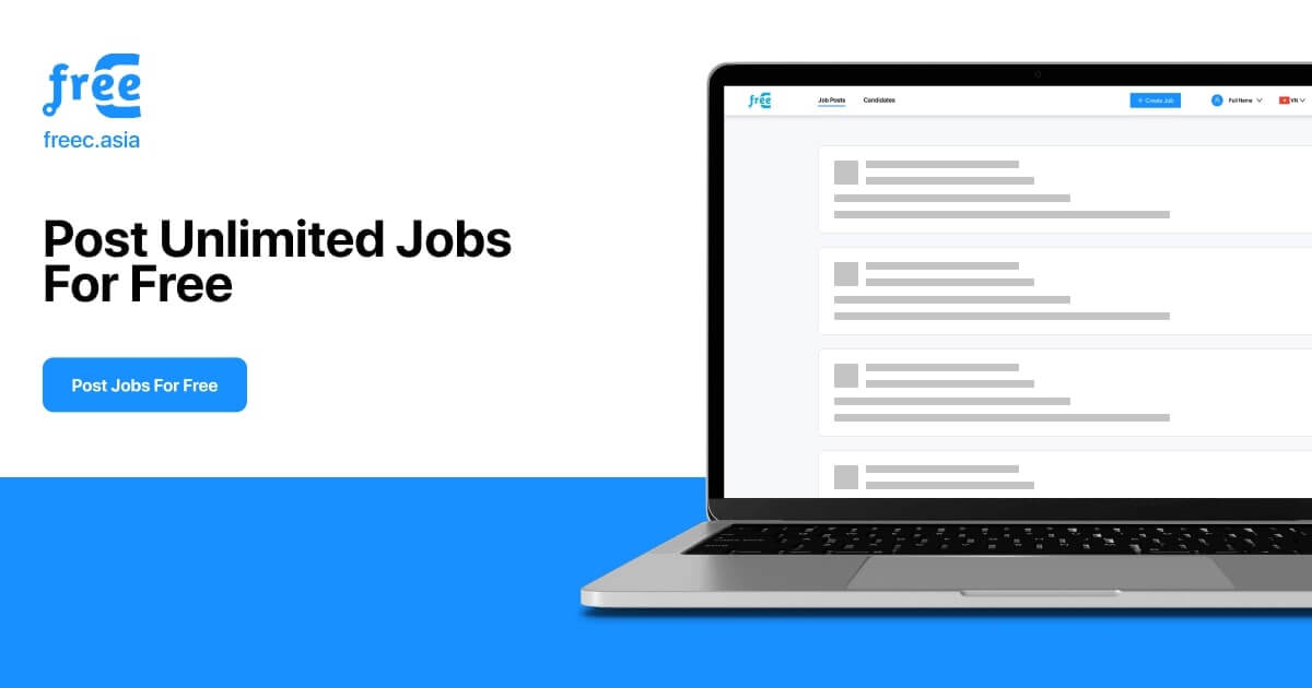 freeC - Tìm Ứng Viên, Đăng Tin Tuyển Dụng Miễn Phí.