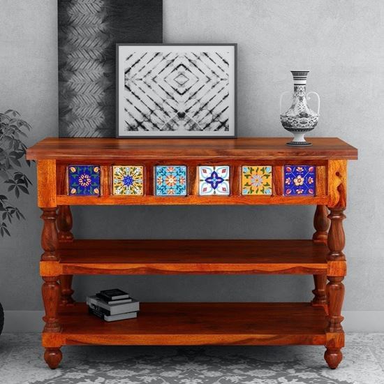 Buy Online Ceramica console table honey in Best price