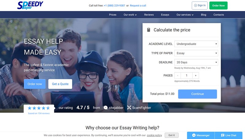 SpeedyPaper Review (2022) | Safe or Scam?