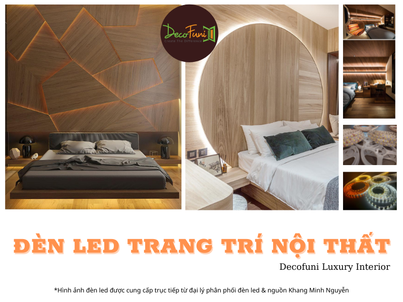 45+ Mẫu đèn led trang trí nội thất ĐẸP LUNG LINH sang trọng 2022