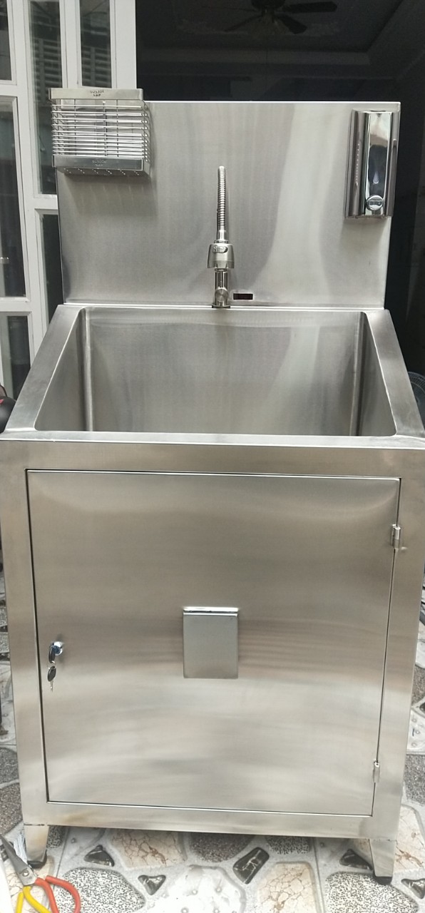 Bồn rửa tay kháng khuẩn cảm ứng tự động