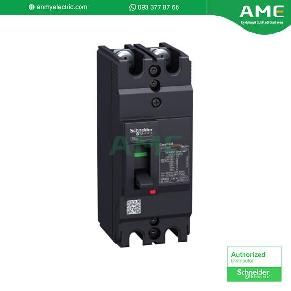 EZC100H2020 | MCCB EasyPact 50kA 2P 20A