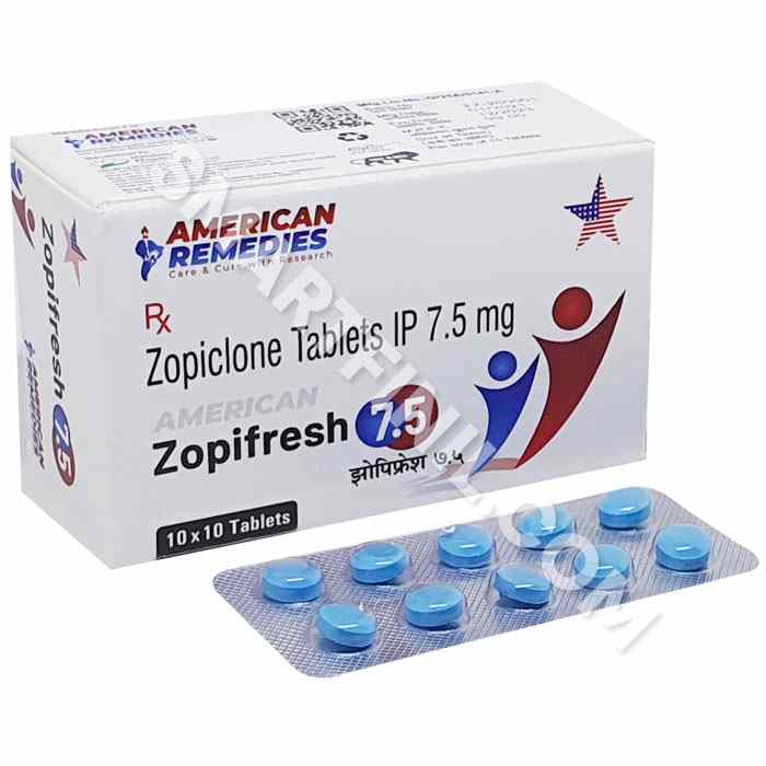Zopifresh 7.5mg (Zopiclone) | Buy Zopifresh Online - Smartfinil