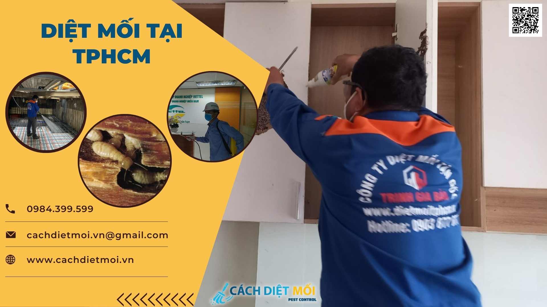 Dịch vụ diệt mối tận gốc tại TP.HCM - Nguyên tắc vàng 4C