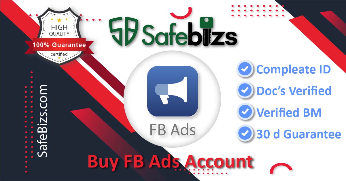 Buy Facebook Ads Accounts - 100% Verified BM