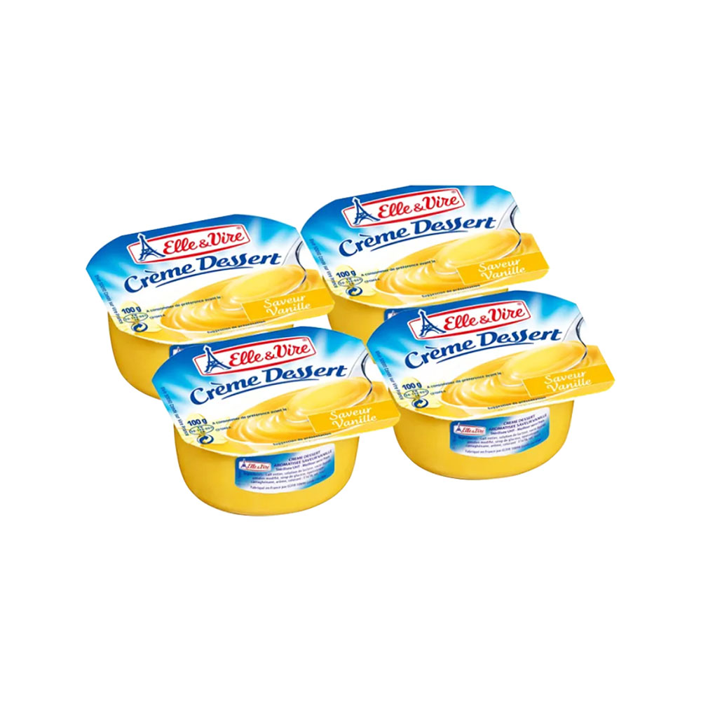 Váng sữa Elle&Vire vị Vani 100g