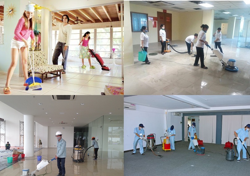vệ sinh nhà sau xây dựng dịch vụ nhanh tróng và uy tín