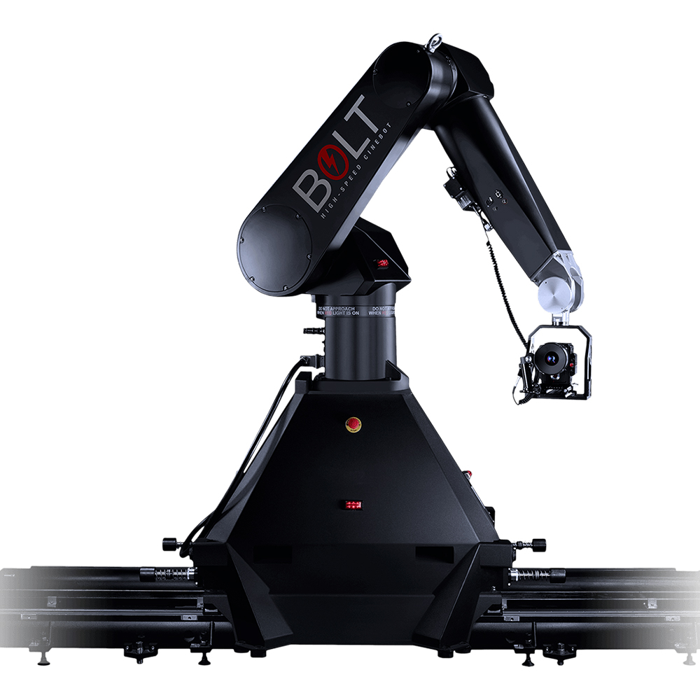 BOLT on TRACK HIGH SPEED CINEBOT | Panny Hire LA