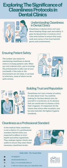 As we walk through the doors of a dental clinic, our primary concern i
