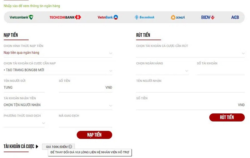 Hướng dẫn nạp tiền Mibet cực đơn giản cho mọi cược thủ