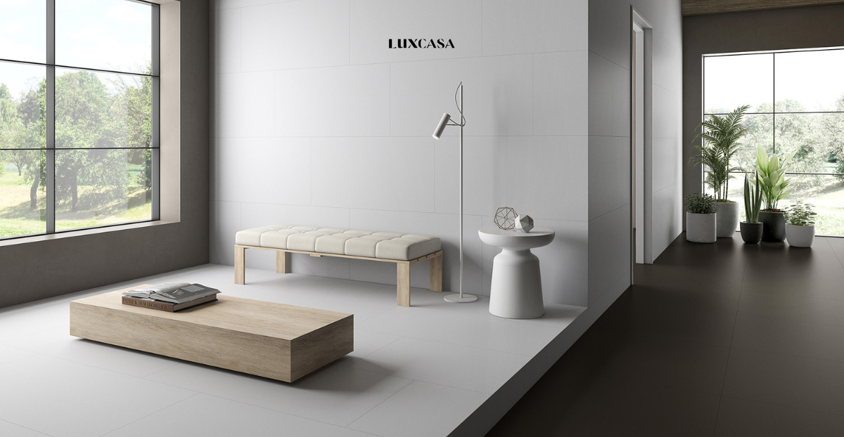 Hơn 100 Mẫu Gạch Ốp Tường Phòng Khách Đẹp - Gạch Luxcasa