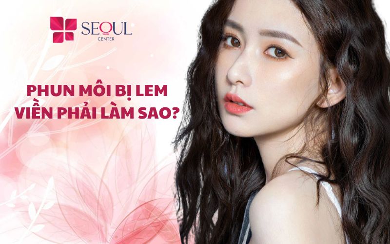 Tại sao phun môi bị lem viền? Cách xử lý nhanh chóng và hiệu quả