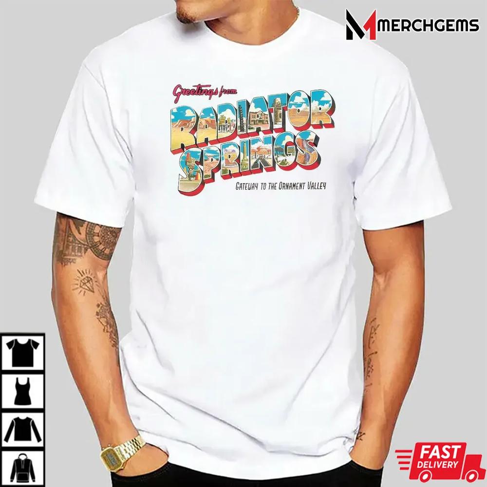 Disney Pixar Cars Radiator Springs T-Shirt