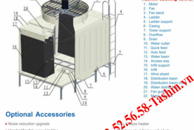Tháp Giải Nhiệt Nước tháp làm mát nước Cooling tower