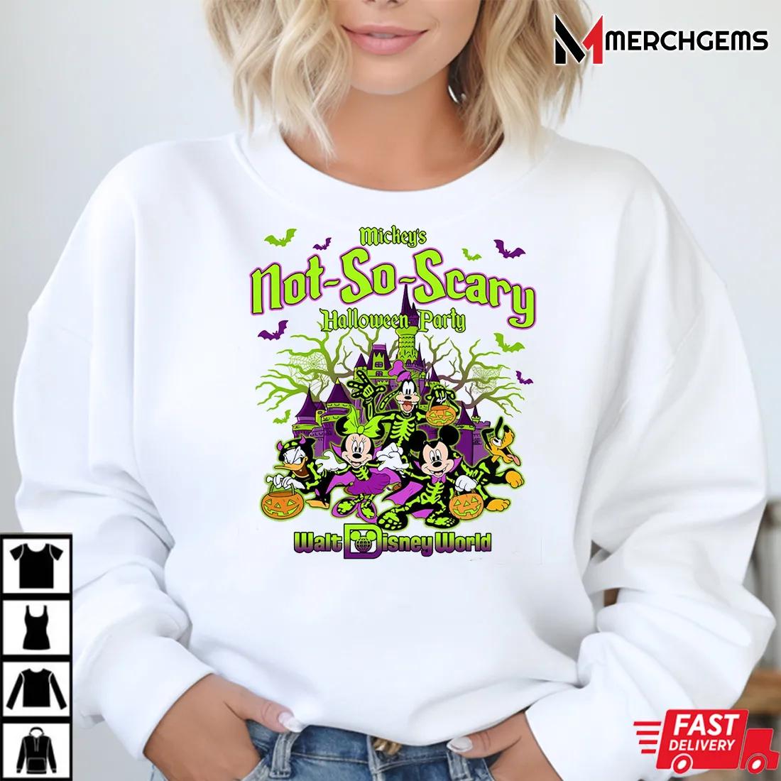 Mickey Not So Scary Halloween Party T-Shirt