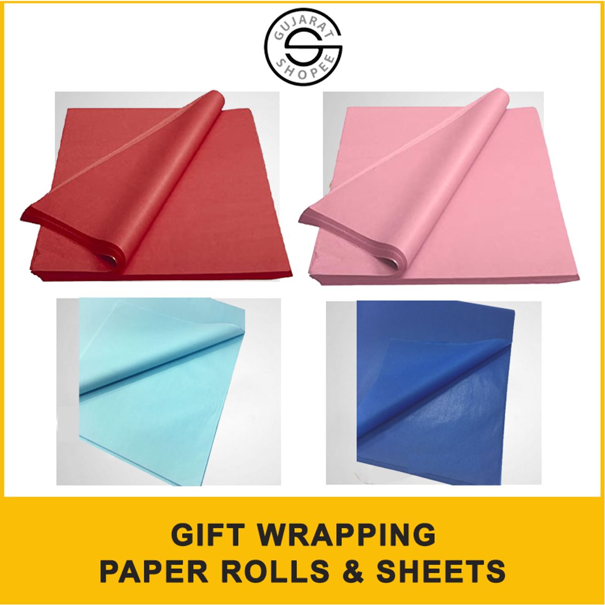 Unwrap Joy: Transform Your Gifts with Gujarat Shopee's Premium Gift Wrap Paper rolls — Gujarat Shopee - Buymeacoffee