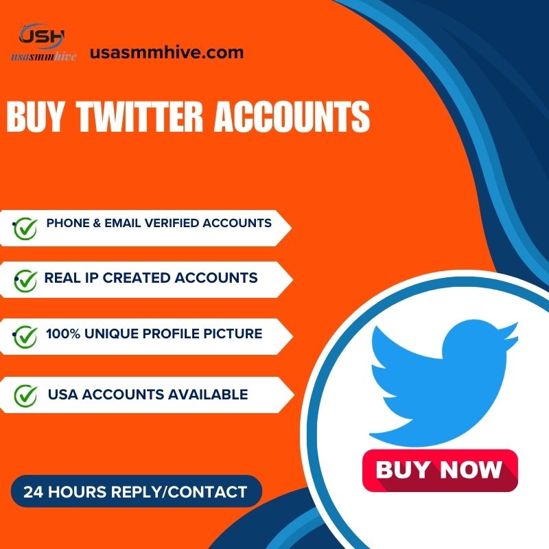 Buy Twitter Accounts - 100% safe, USA & UK Verified