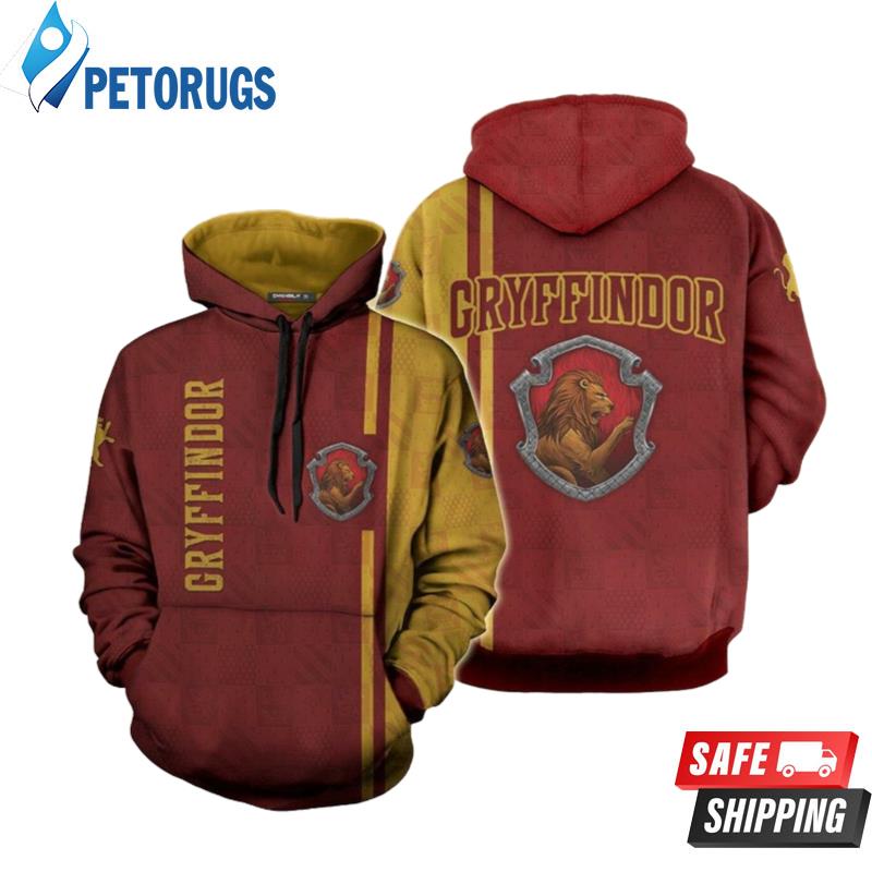 Proud To Be A Gryffindor Harry Potter 4368 3D Hoodie - Peto Rugs