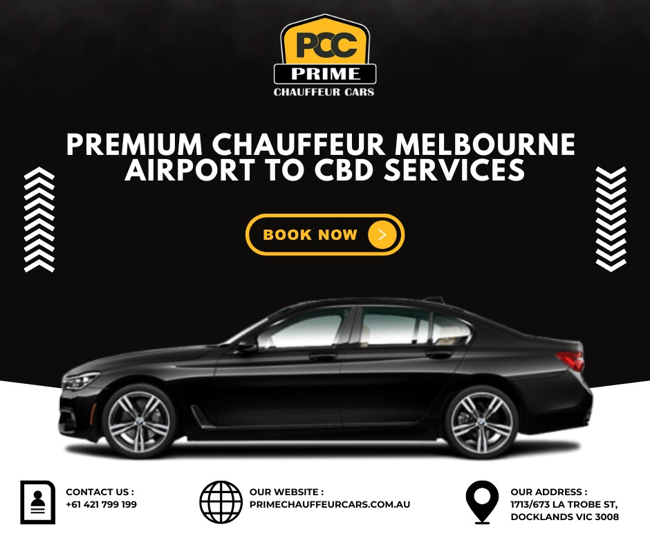 Hire Chauffeur Car Melbourne Airport | 24x7 Airport Pick Up Chauffeurs