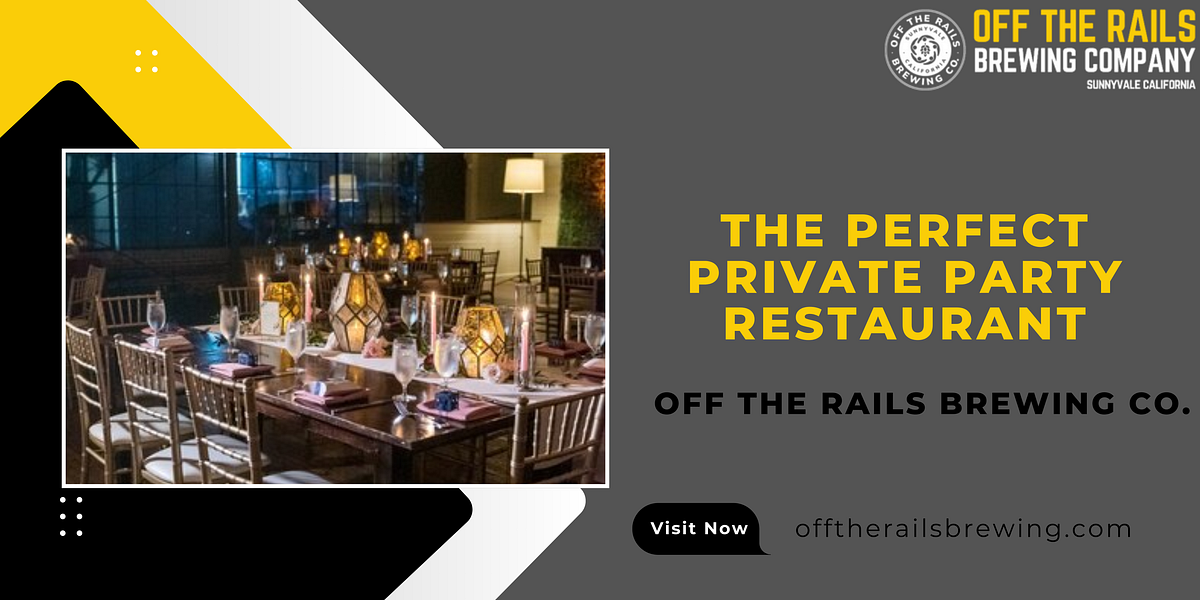 Host Memorable Gatherings at Off The Rails Brewing Co.: The Perfect Private Party Restaurant | by Off The Rails Brewing Co | Dec, 2024 | Medium