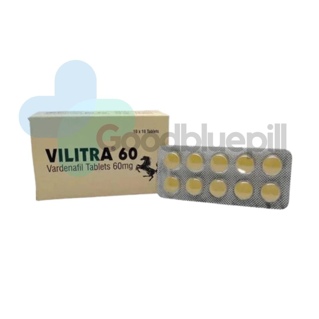Vilitra 60 mg pills: for the treatment of ED in men