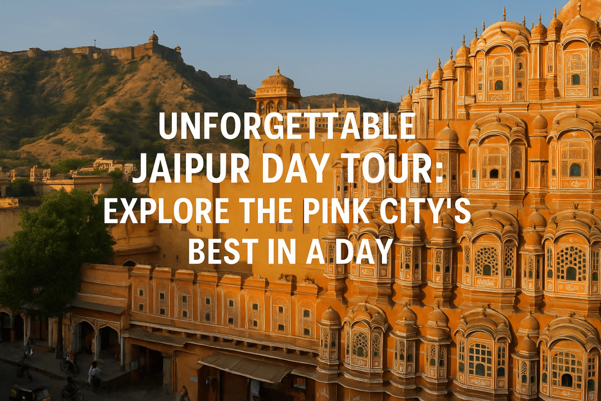 Unforgettable Jaipur Day Tour: Explore the Pink City’s Best in a Day