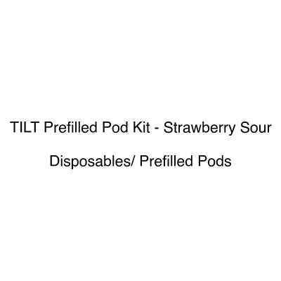 TILT Prefilled Pod Kit - Strawberry Sour Profile Picture