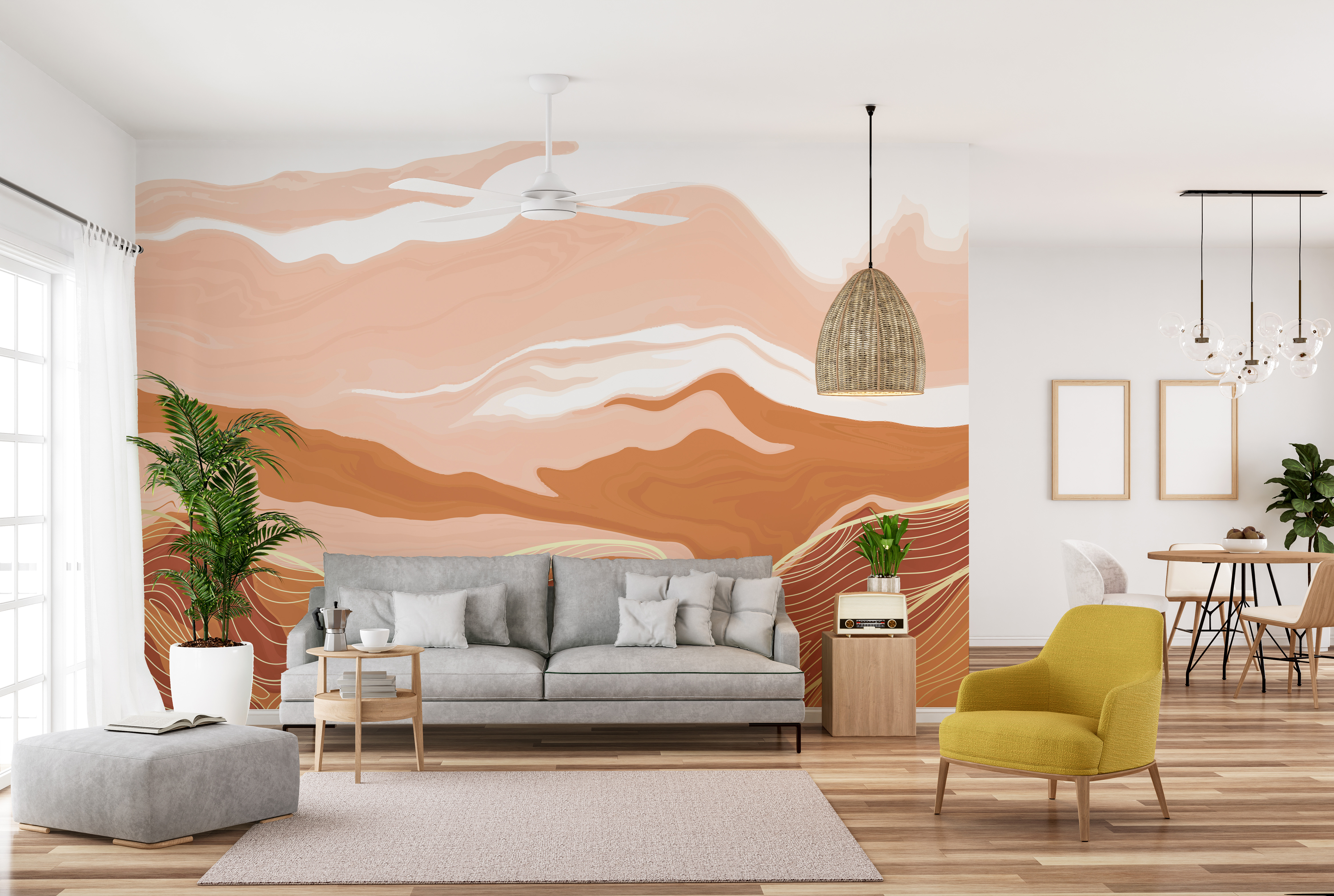 Luxury in Layers: Textured Designer Wallpaper Trends | Bundas24