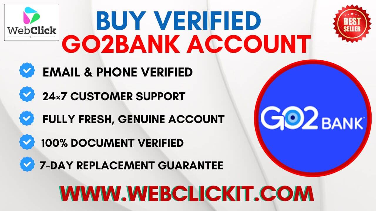 Buy Verified Go2Bank Accounts - Safe And Secure-WebClickIT