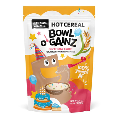The Flavor Gang Hot Cereal Bowl O' Gainz (681g) Profile Picture