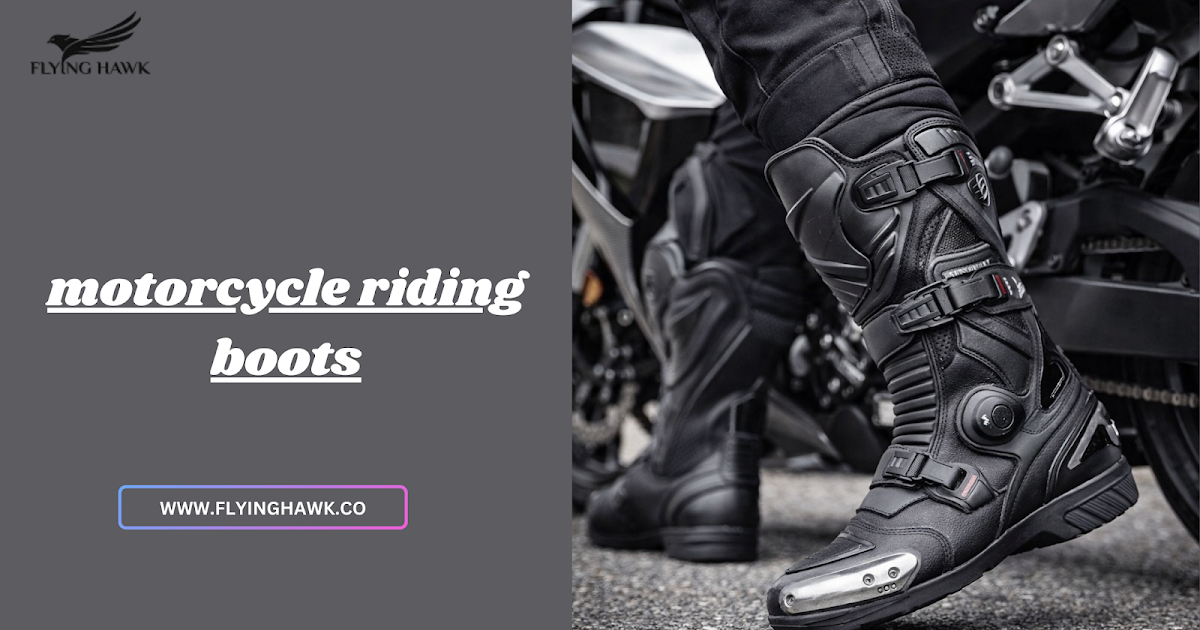 Motorcycle Riding Boots Built for Riders Who Demand More