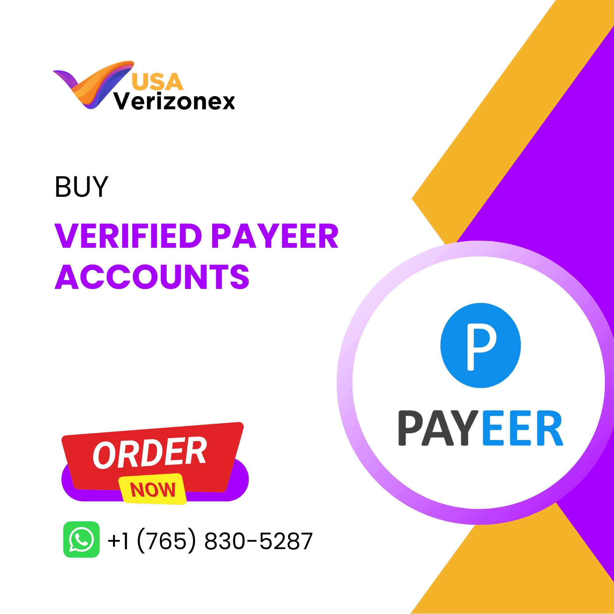 Buy Verified Payeer Accounts - USA Verizonex