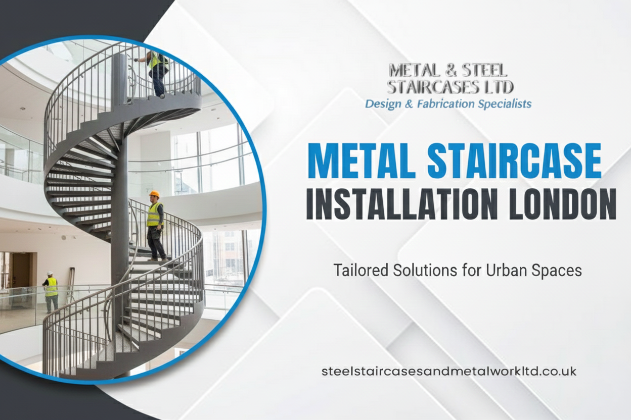 Metal Staircase Installation London | Durable & Safe