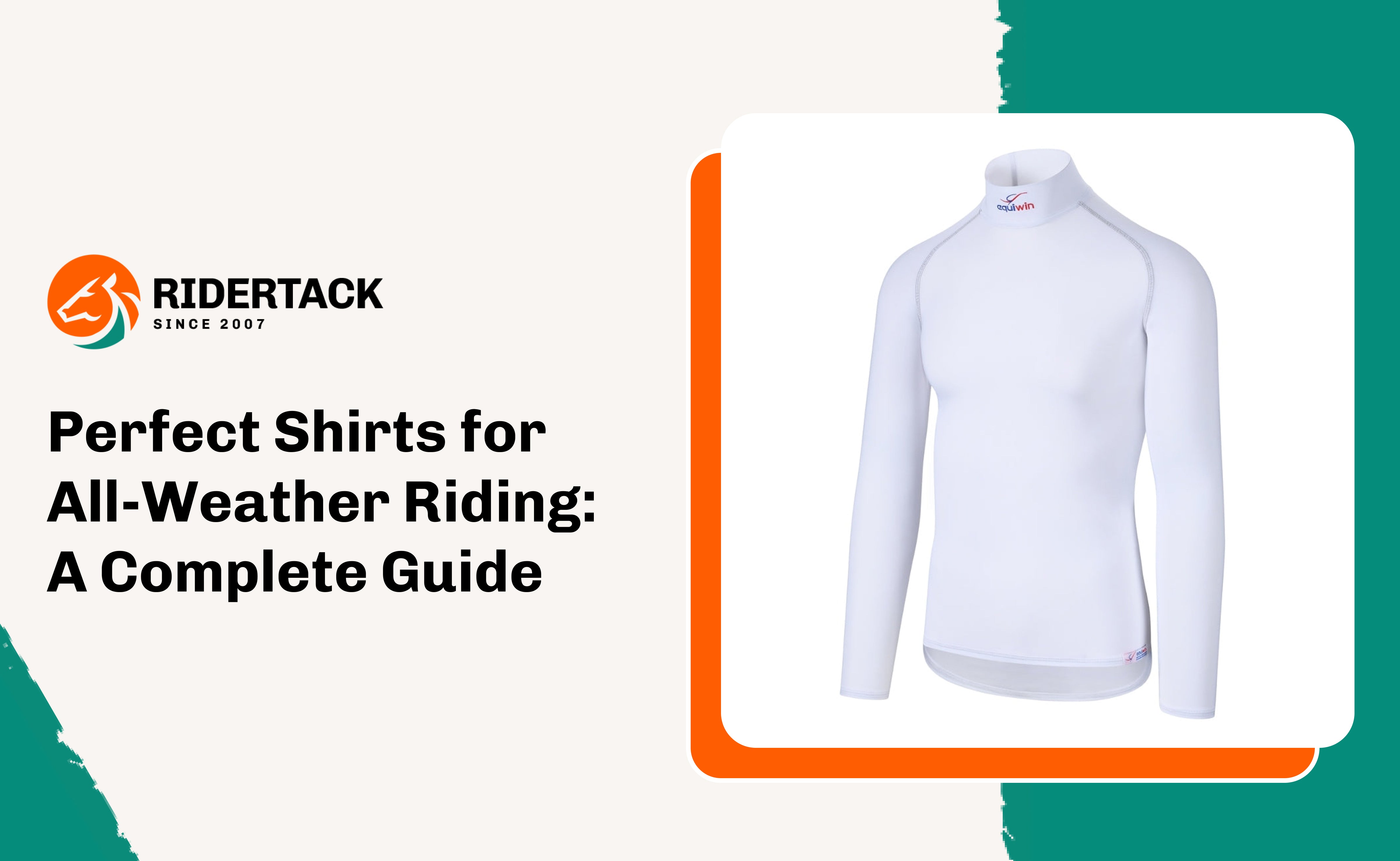 Perfect Shirts for All-Weather Riding: A Complete Guide  – Rider Tack