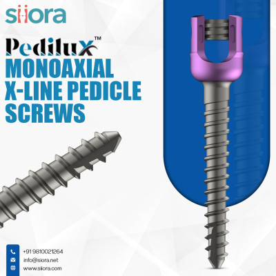 Monoaxial X-Line Pedicle Screws | Siora Surgicals Profile Picture