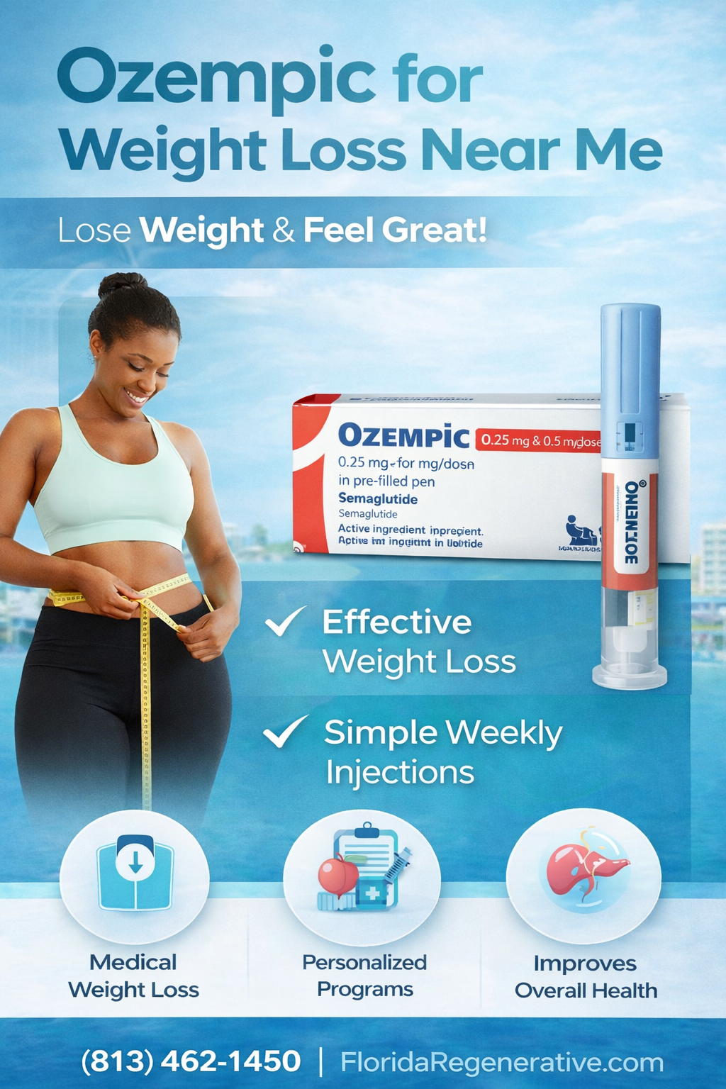 How Ozempic and Tirzepatide Help Patients Achieve Sustainable Weight Loss – Florida Regenerative Medicine Clearwater