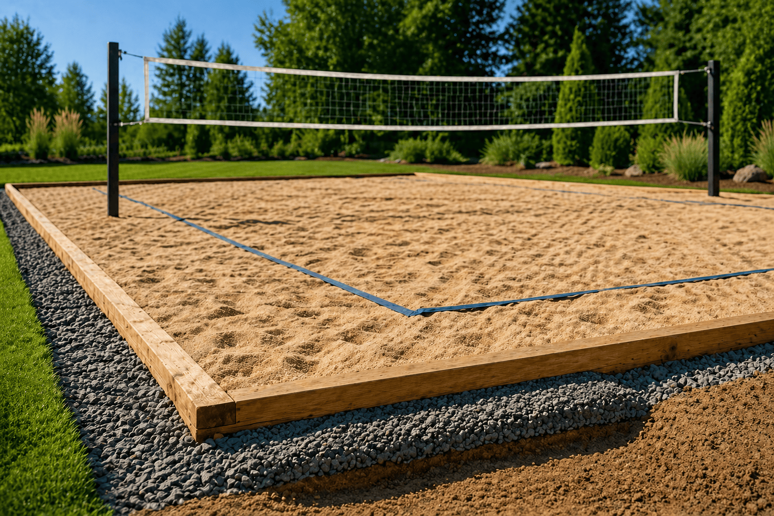 How to Build the Perfect Sand Volleyball Court Near Me